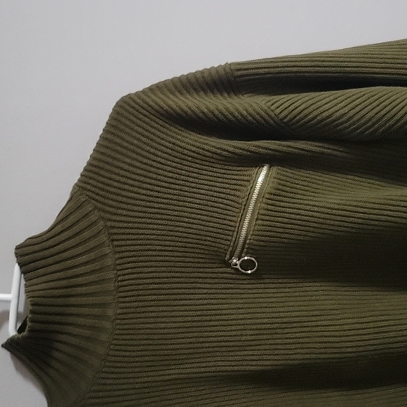 Vintage olive sweater size M - Picture 4 of 6